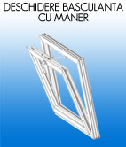 DESCHIDERE BASCULANTA CU MANER
