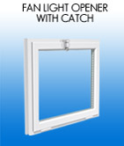 FAN LIGHT OPENER WITH CATCH