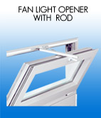 FAN LIGHT OPENER WITH ROD