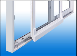 Feronerie culisanta PSK cu actionare fortata