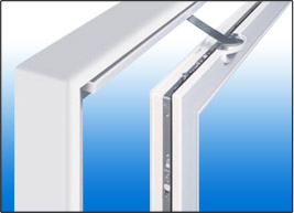 Feronerie culisanta PSK cu actionare manuala