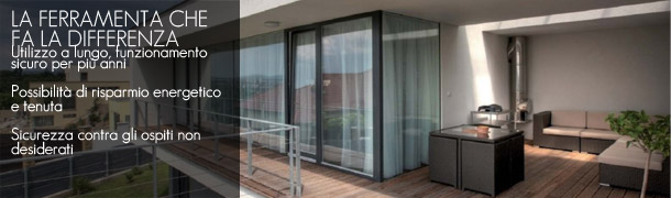 FERRAMENTA - FINESTRE OSCILLO-BATTENTI